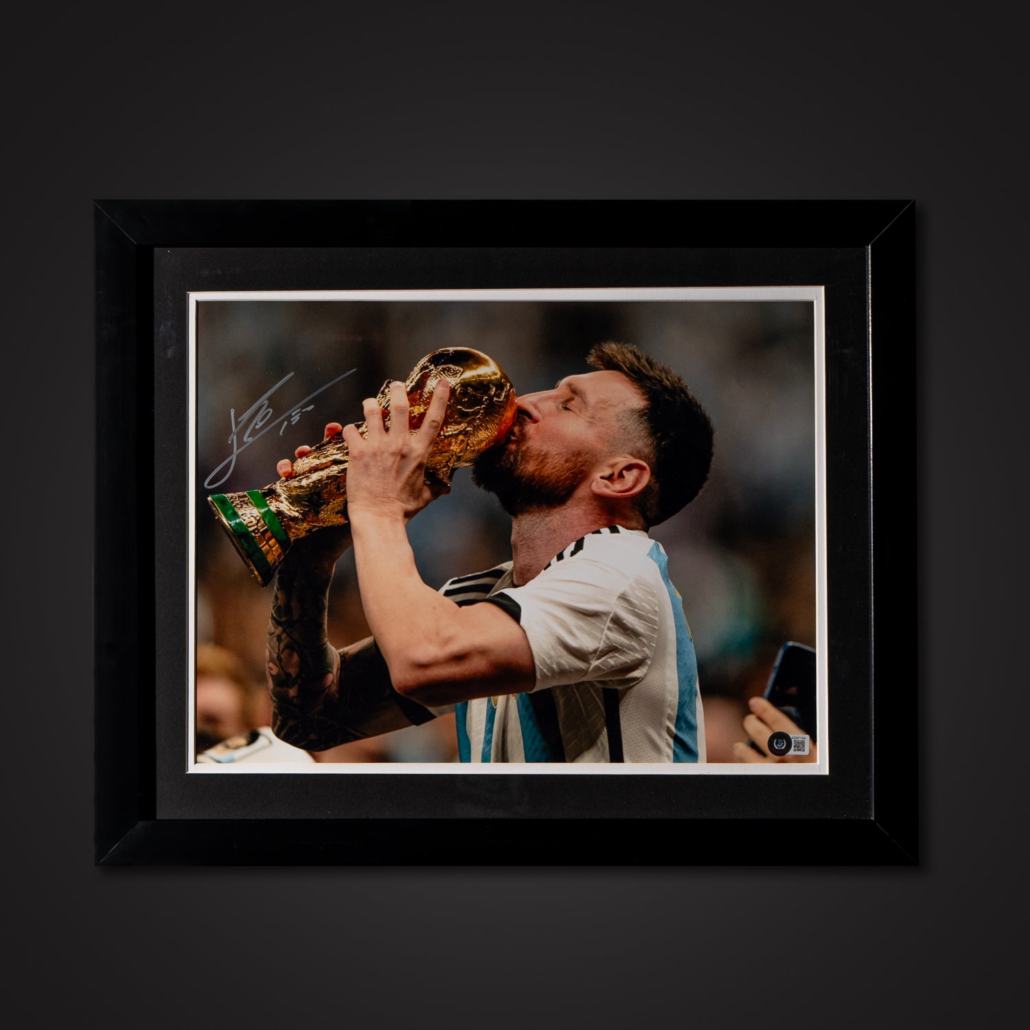 Foto Firmada Leo Messi - Mundial 2022